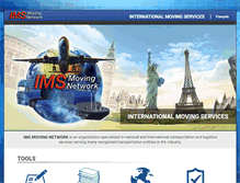 Tablet Screenshot of imsmovingnetwork.com